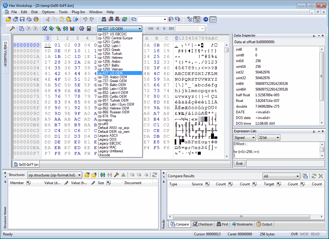 hex fiend custom encoding